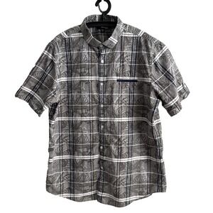 Murano Mens Button Short Sleeve Size XL Beach Vacation Summer Hawaiian